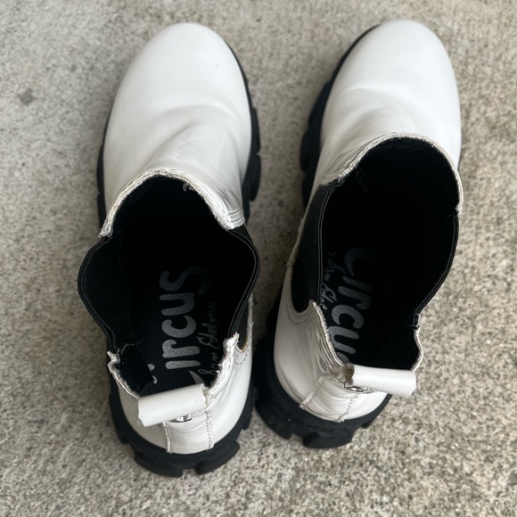 CIRCUS by Sam Edleman NY Women's White Darielle Boots - Picture 8 of 15